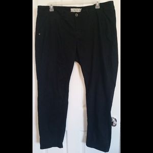 Torrid Size 20 Pants Chino Pant Black Straight Leg